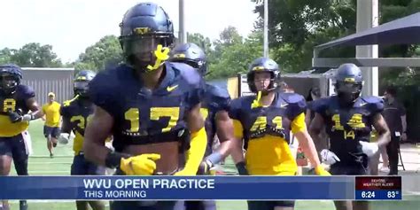 Wvu Gets Back On The Field