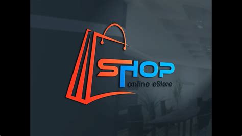 Professional E Commerce Website Online Shop Logo Design In Adobe