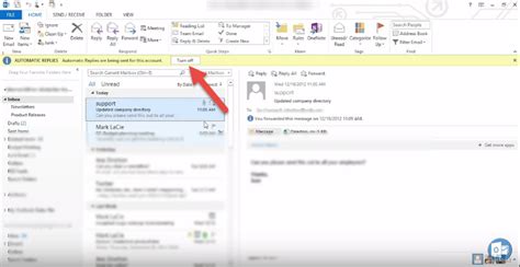 Sending An Out Of Office Or Auto Reply Email In Microsoft Outlook 2013