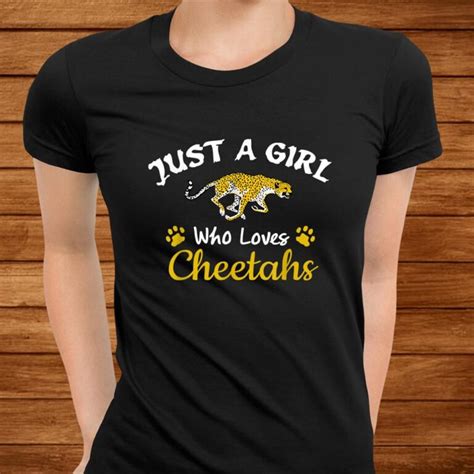Girls Cheetah Shirt Teeuni