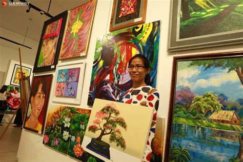 Female Artists' Exhibition Opens in Rangoon
