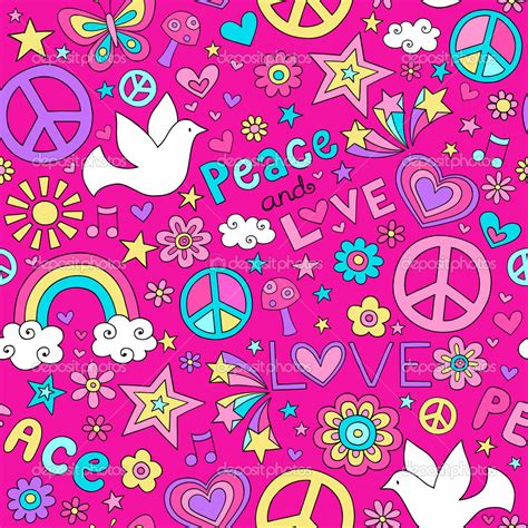 Peace And Love Wallpaper Wallpapersafari