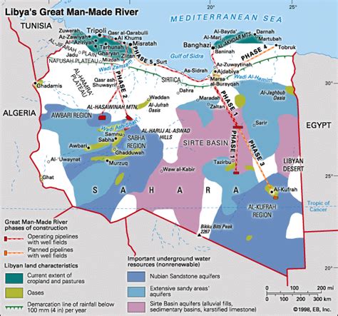 Great Man Made River Gmr History Construction Map And Facts