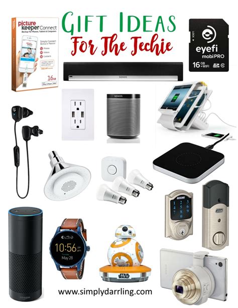 Birthday gifts for her no longer needs be a permanent phrase in your search history—we've got everything you need right from beauty accessories, to techie gadgets, you can rest assured you won't need a gift receipt. Super Holiday Gift Guide - Gifts For The Techie - Simply ...