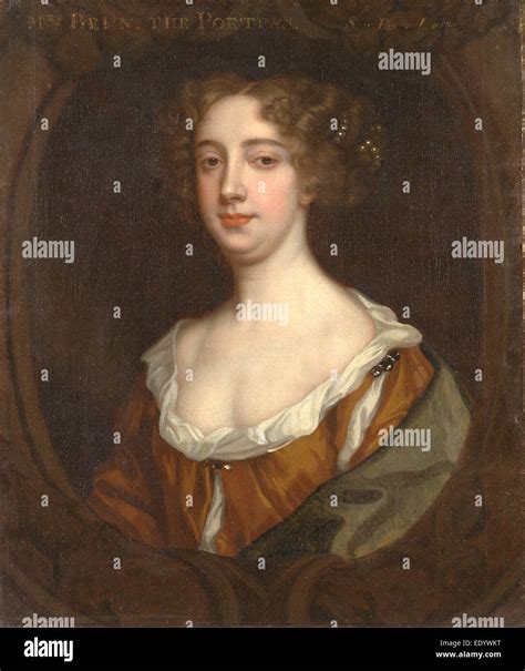 Aphra Behn Peter Lely 1618 1680 Dutch Stock Photo Alamy