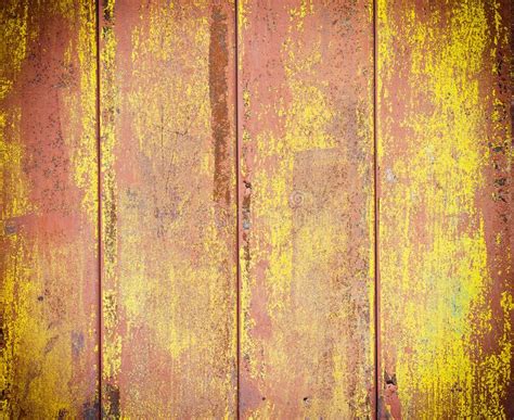 The Colours Old Grunge Soft Pink Metal Sheet Wall Stock Image Image