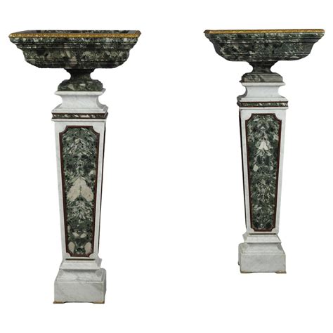 Pair Of Early 20th Century Bronze Roman Style Urns For Sale At 1stdibs