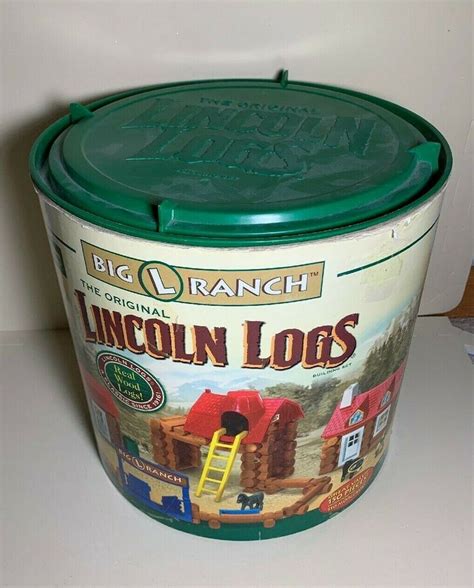 Lincoln Logs Big L Ranch Vintage Toys R Us Exclusive Lincolnlogs