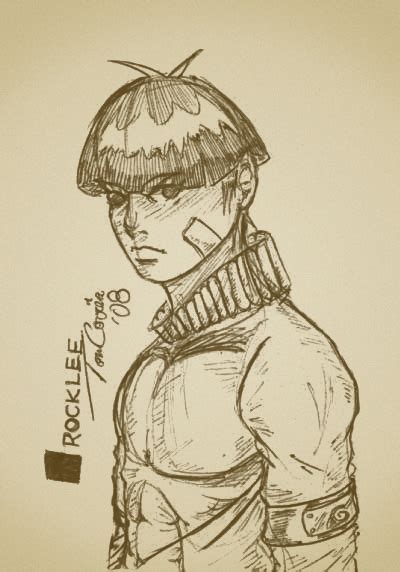 Adult Rock Lee By Tomcorrea On Deviantart