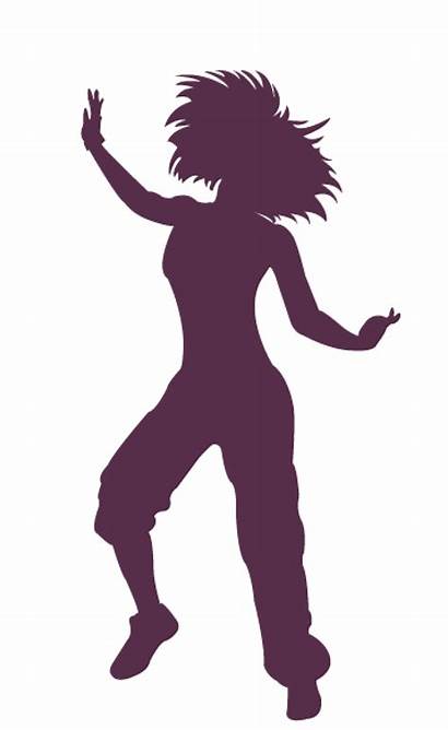 Zumba Clip Clipart Silhouette Dancer Dance Hop