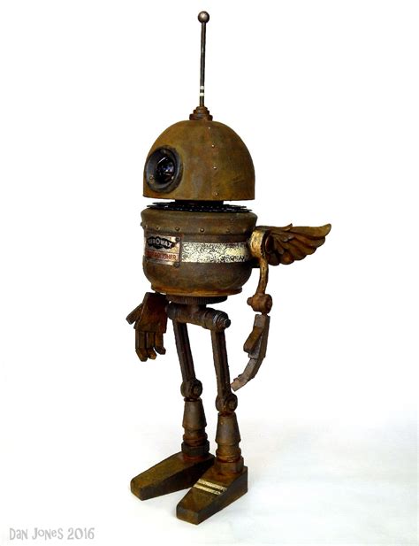 Dan Jones Tinkerbots Aerowax Vintage Robots Retro Robot Arte
