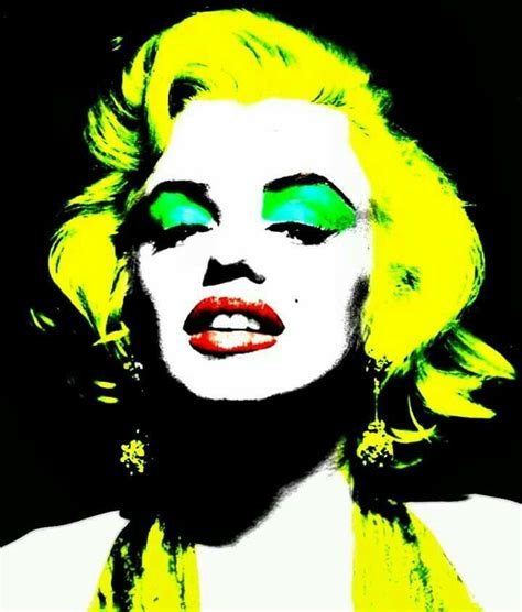 Pop Art Marilyn Monroe By Collakate Pop Art Marilyn Pop Art Marilyn