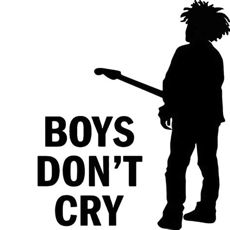 The Cure Boys Dont Cry Vinyl Stickers Etsy