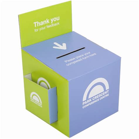 Custom Printed Ballot Boxes Let Your Customers And Clients Review