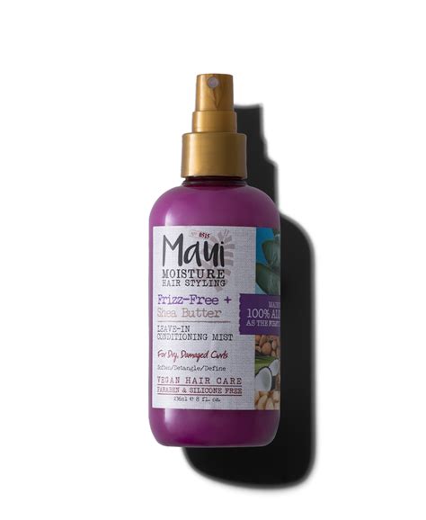 Frizz Free Shea Butter Leave In Conditioning Mist Maui Moisture