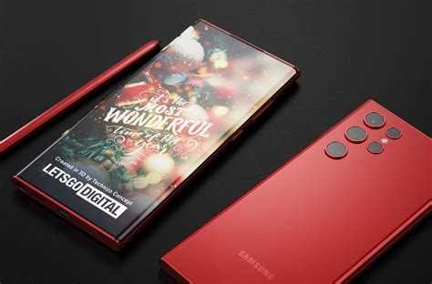 Samsung Galaxy S22 Ultra Komt In Deze Kleur Rood Op De Markt