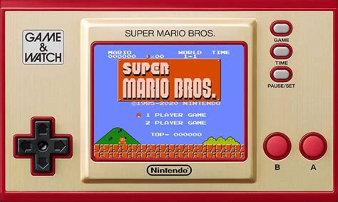 Game And Watch Super Mario Bros 35th Anniversary Nintendo Etsy