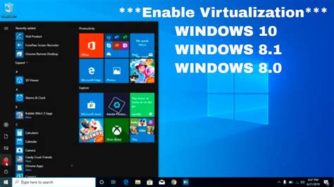 How To Enable Virtualization Vt X In Bios Windows 10 New Youtube