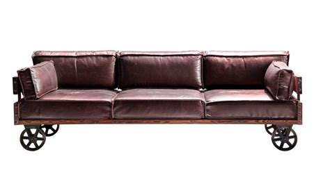 It does require some attention to the springs in the seat but other than that, it is in beautiful condition. Vintage Sofa Railway Leder 3-Sitzer von Kare | Kare design ...