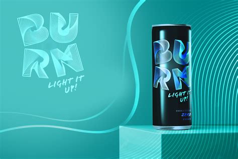 Burn Energy Drinks Rebranding World Brand Design Society