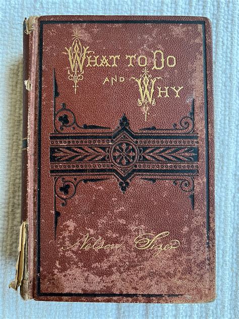 1875 What To Do And Why And How To Educate Each Man For His Proper