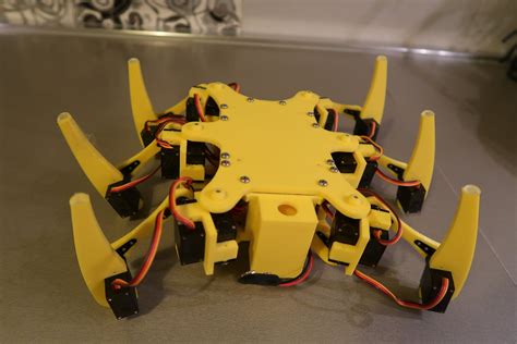 3d Printed 18dof Hexapod 16 Steps With Pictures Instructables