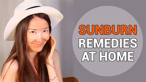 Treating Sunburns Sunburn Remedies At Home How To Treat Sunburn
