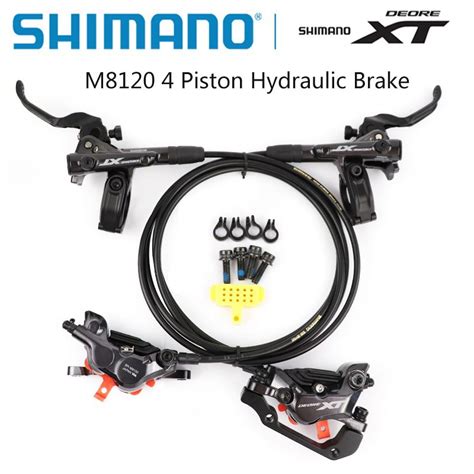 Achtung, die bremsleitungsschraube gehört zum lieferumfang des. SHIMANO DEORE XT M8120 - 4 Piston - ICE TECHNOLOGIES ...