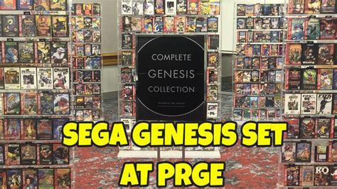 Complete Us Sega Genesis Game Collection At Prge Youtube