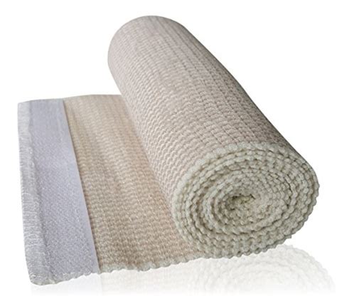 Buy Hgp Cotton Elastic Bandage Premium 4 Pack With Velcro Closure On