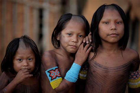 Hq Definition Wallpaper Desktop Kayapo Amazon Tribe Native People People Of The World
