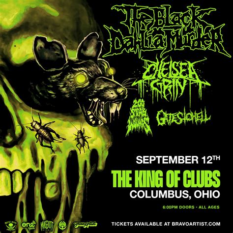 Buy Tickets To The Black Dahlia Murder At The King Of Clubs In Columbus