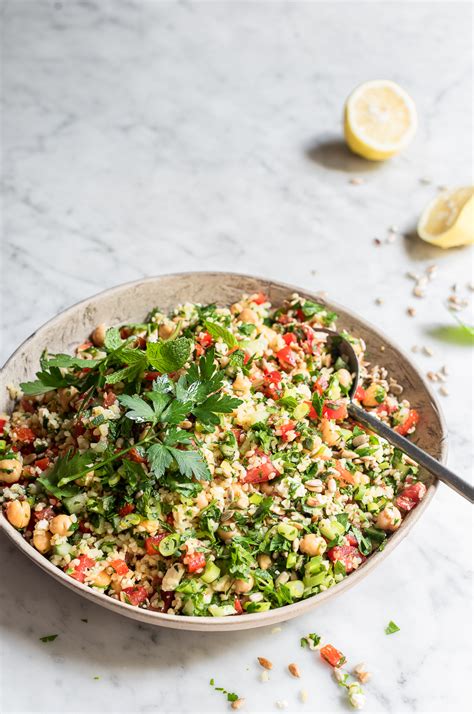 Tabbouleh Bulgur Wheat Salad Bibbys Kitchen Healthy Recipes