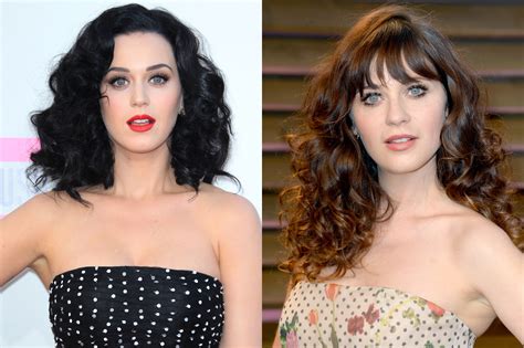 There are many benefits to being movieperson id=236669zooey deschanel/movieperson. Twinsies: Celebrity Look-Alikes
