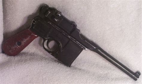 German Mauser C96 Broomhandle Training Or Parade Pistol 1930 Antique