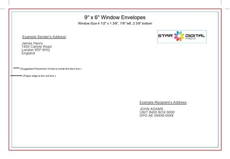 Free Printable Printable Envelope Address Template Printable Templates
