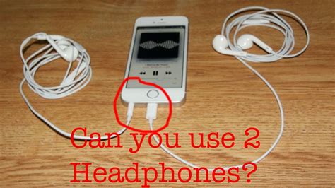 Can You Use Two Headphones On A Iphone 6 Via Lightning Youtube