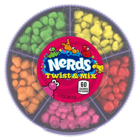 Nerds Twist And Mix Candy Assorted Fruity Flavored Nerds Candy 21 Oz