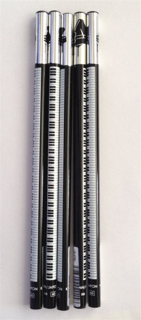 Piano Keyboard Pencils Music Pencils Piano Keyboard Office