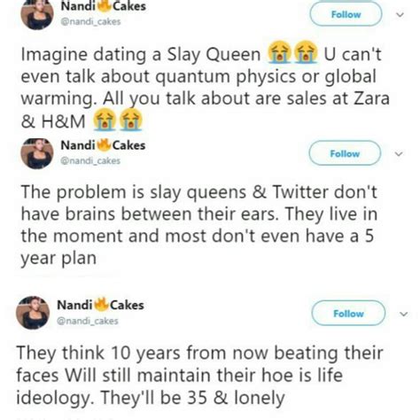 “they Dress On Credit But Only Uncloth For Cash” Lady Blasts Slay Queens Romance Nigeria