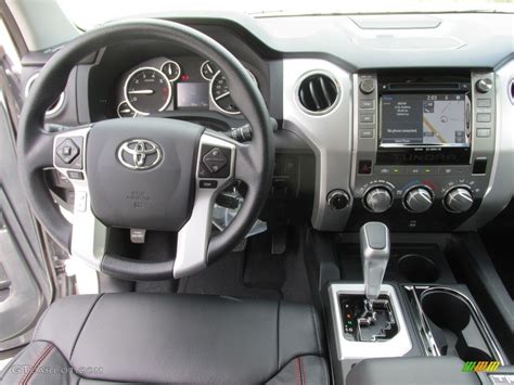 2017 Toyota Tundra Trd Pro Double Cab 4x4 Black Dashboard Photo
