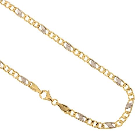 Collane da uomo esclusive scelte tra le collezioni degli stilisti più affermati. Collana Uomo in Oro Giallo e Bianco 803321700278 ...