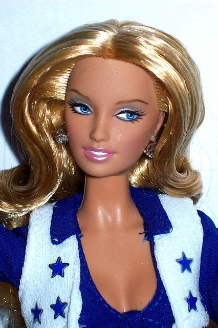 Dallas Cowboy Cheerleader Barbie By The Doll Cafe Via Flickr Barbie I