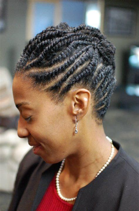 Over the top styling signals a lack of professionalism and is out of place in business settings. Professional Updo for Work | Black Women Natural ...