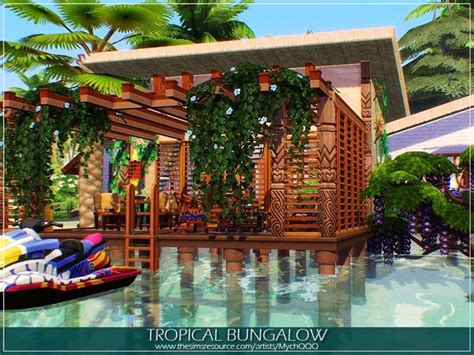 Sims 4 Tropical Cc