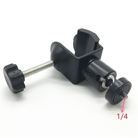 Super Clip Clamp Mount Bracket With Ball Head For Gopro Camera Dslr