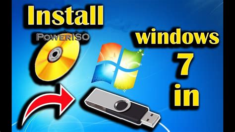 How To Install Window 7 In Usb Drive Youtube
