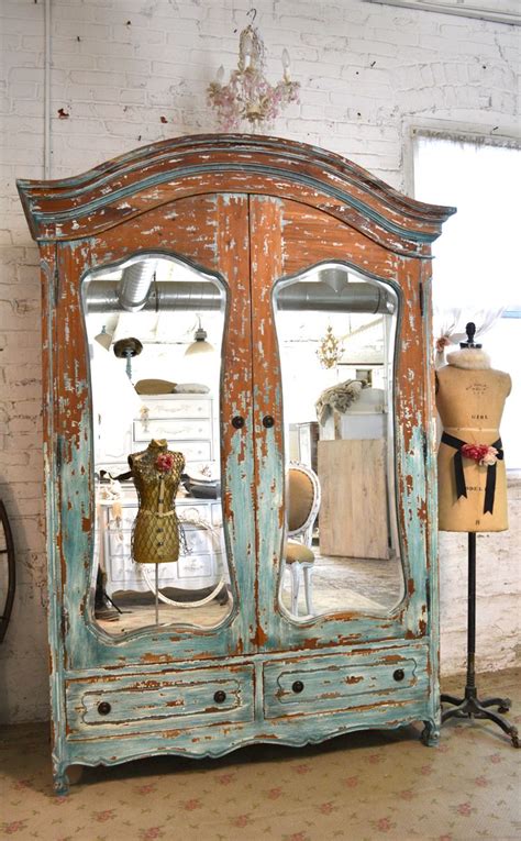 The Painted Cottage Vintage Painted Furniture Armoire Shabby Chic