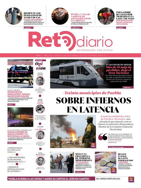 Edición de Noviembre Periódico Reto Diario by Retodiario Issuu