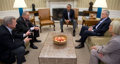 Obama Meets Senate Dems Politico